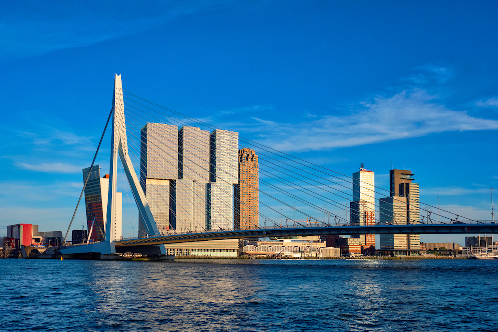 Rotterdam cityscape ,  Netherlands